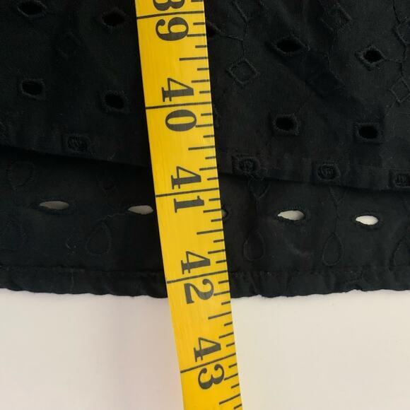A NEW DAY Black Eyelet Open Back Puff‎ Sleeve Mini Dress Size 3X - NWT - Picture 16 of 16